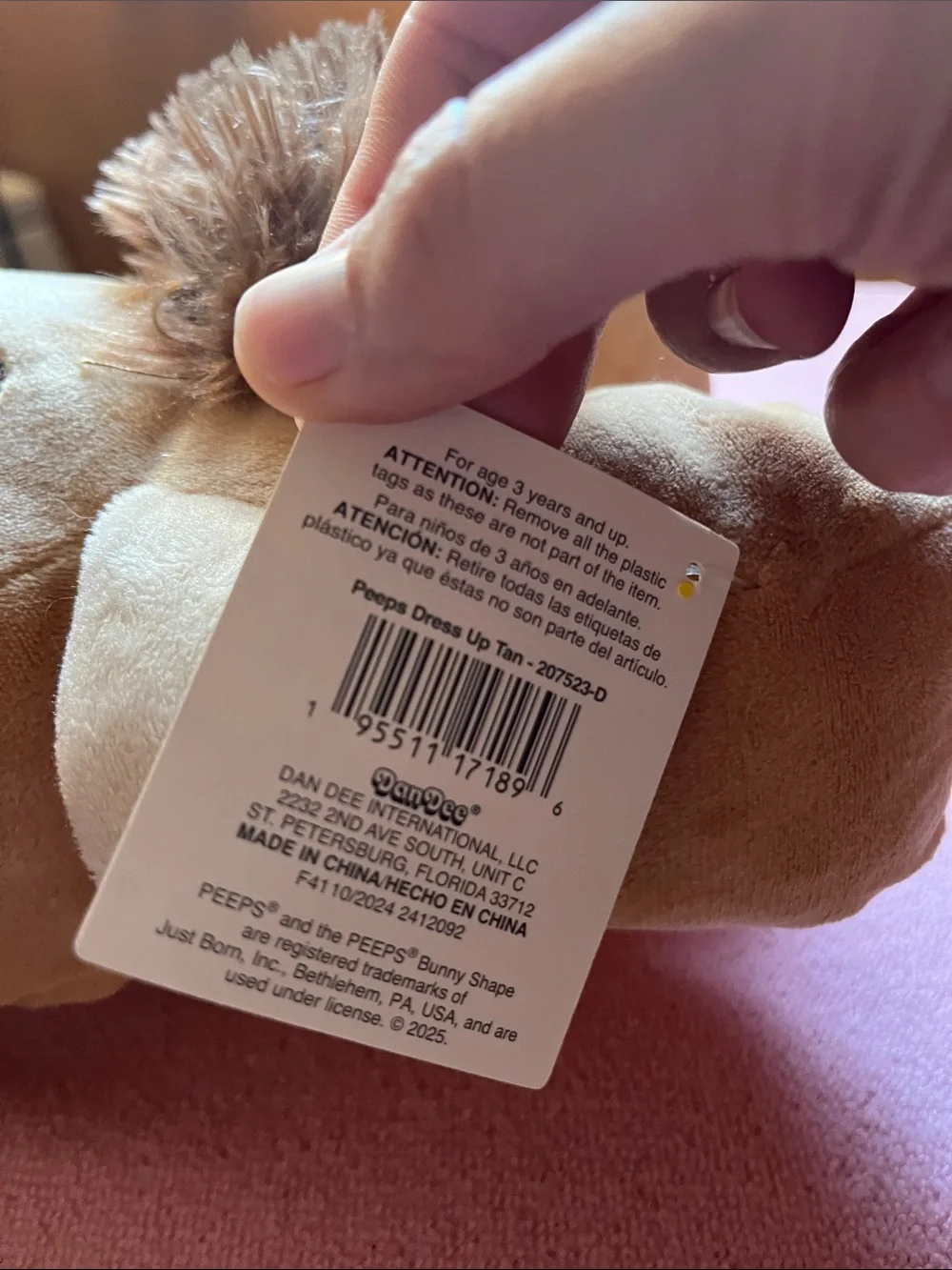 Plush Peep Highland Cow